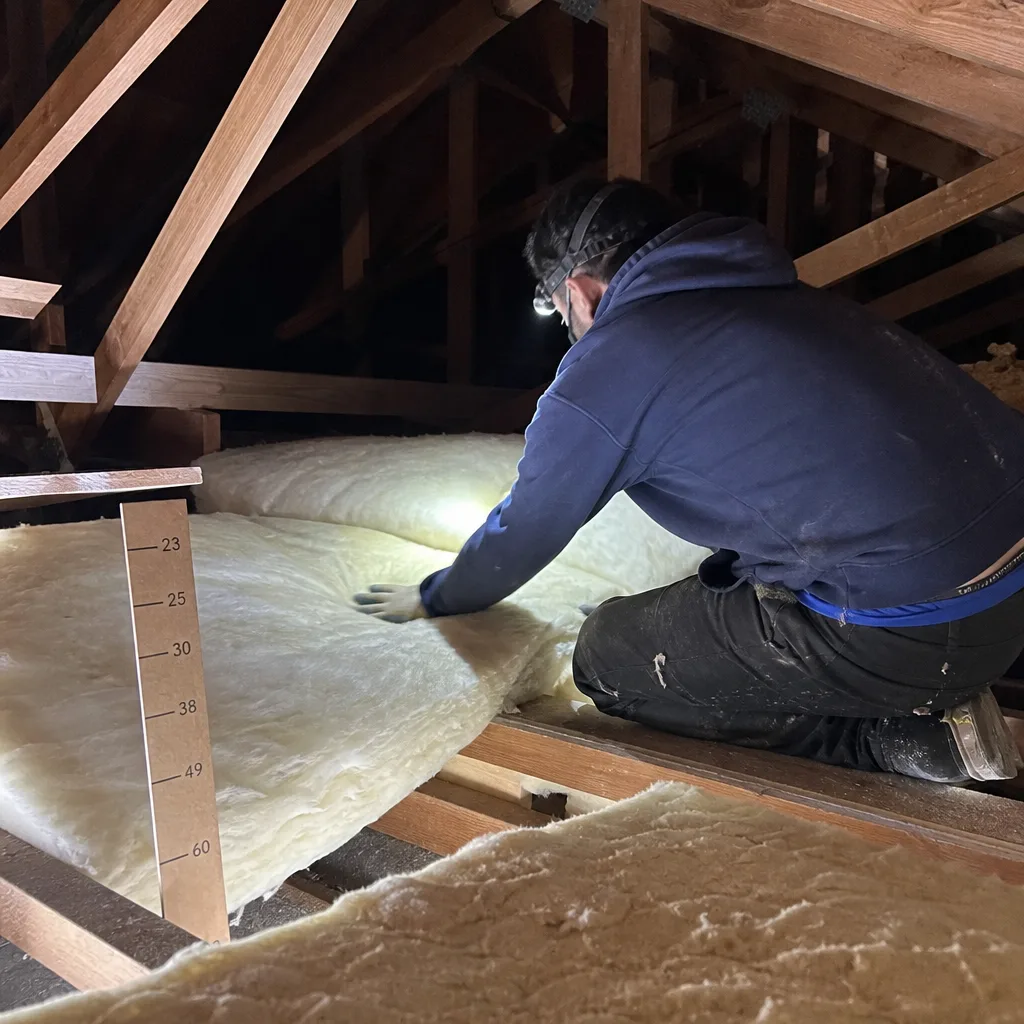 Attic Insulation Replacement
